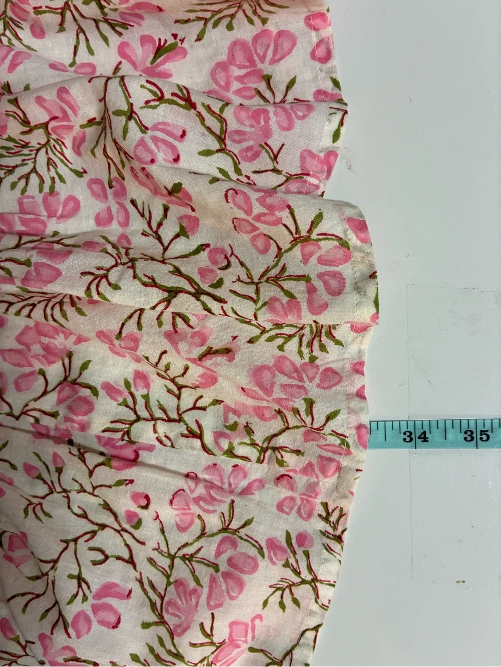 Jude Connally Maria Tiered Dress in Botanical Floral Block Print M
